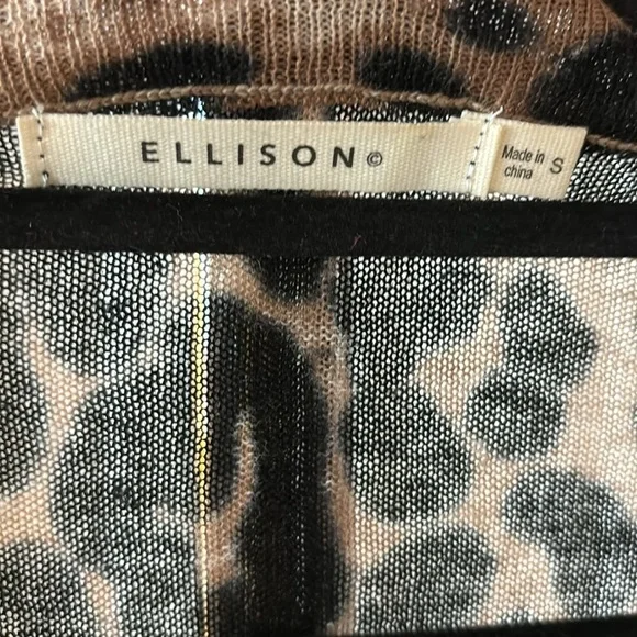 Cheetah leopard cardigan - Picture 3 of 3